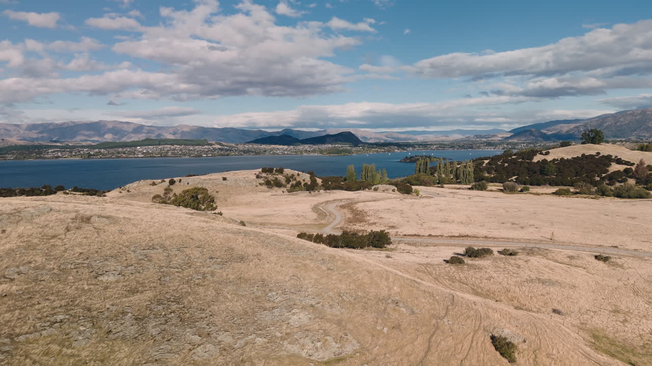 Scenic Mountain and Lake View