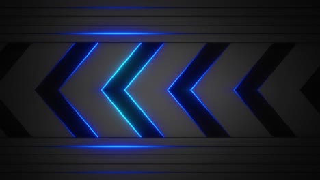 abstract futuristic background with blue light arrows