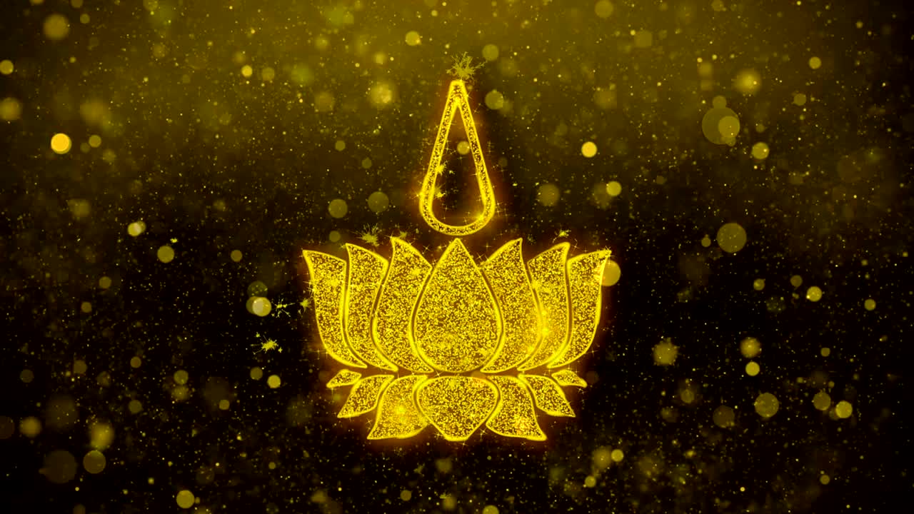 animación de iconos religiosos de las fiestas