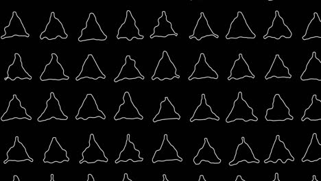 beautiful pattern for motion graphics and wedding