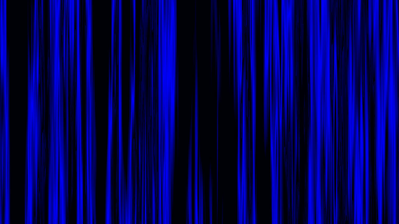 검은색과 파란색 수직선이 진동하는 반복 애니메이션