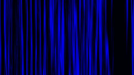 looping animation of black and blue vertical lines oscillating