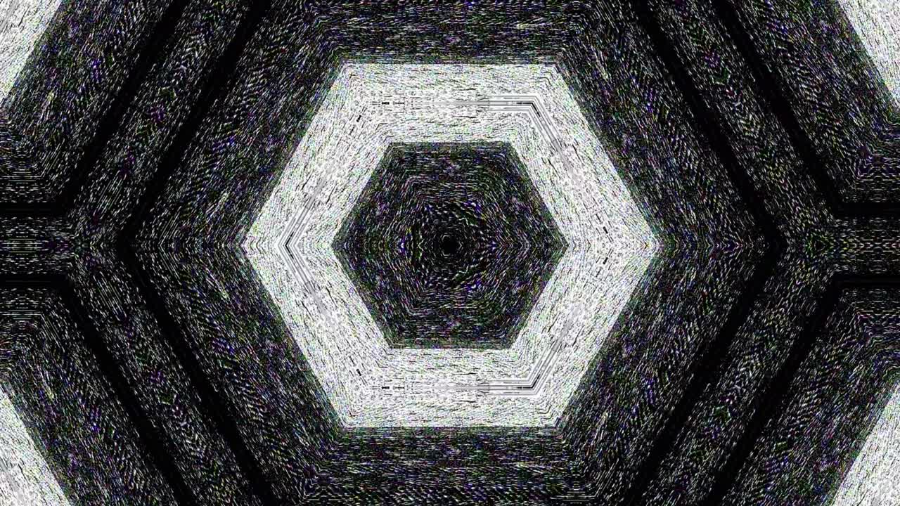 Hypnotism. Hypnosis. Kaleidoscopic looping