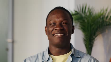 smiling man portrait