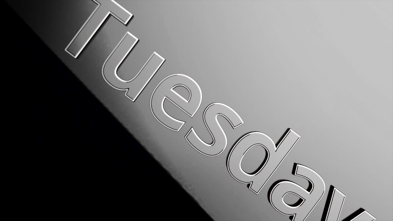 texto en relieve del martes