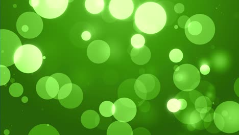 4k green bokeh animation background seamless loop.