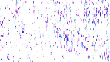 white tv glitch error noise effect background loop