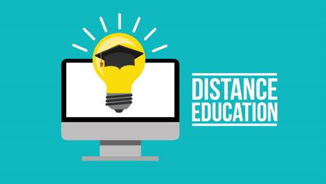 diseño de educación a distancia, animación de video
