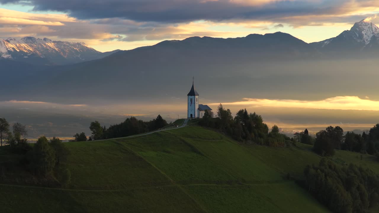 Cinematic, Slovenian Spiritual Landmarks, Idyllic Picturesque Valleys