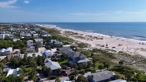 Drone-shot-of-houses-on-St