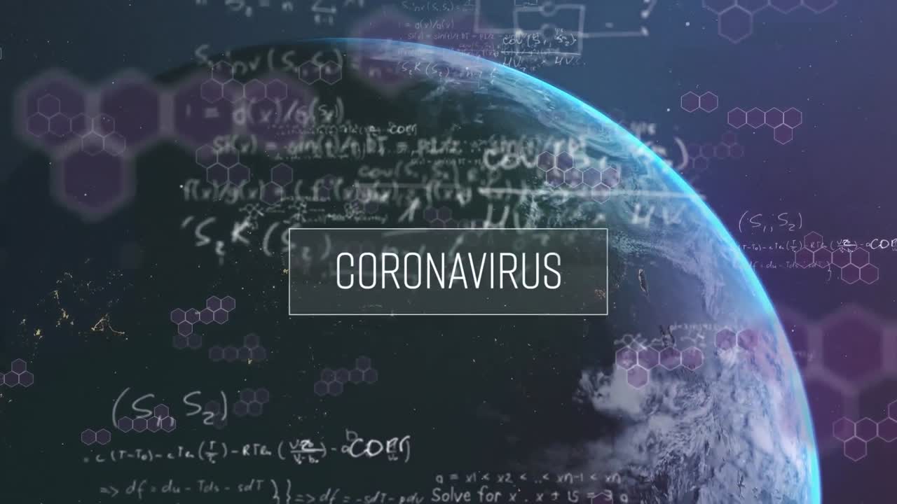 전 세계 코로나 19 데이터 처리 애니메이션