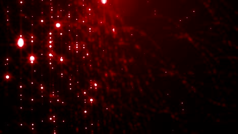 partículas de polvo abstracto luz bokeh títulos de movimiento bucle de fondo cinematográfico