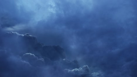 thunderstorm, dark clouds in the sky