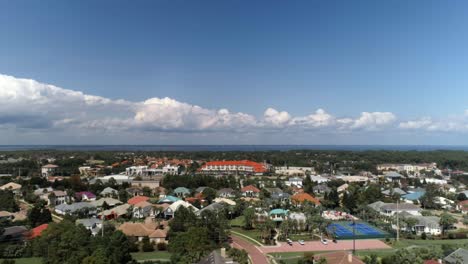 view of residential area from above somewhere in seaside florida-2