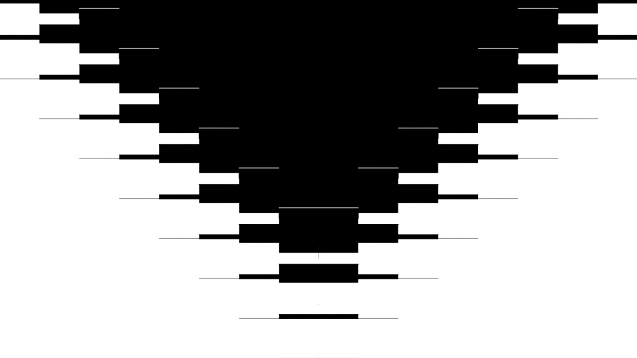 Abstract Geometric Transition with Expanding Horizontal Bars