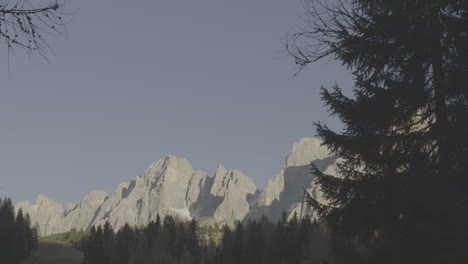 mountain landscape in autumn/winter