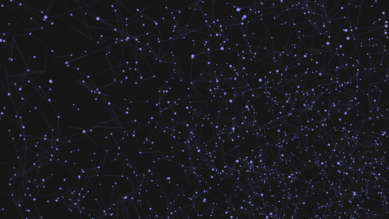 pequeños puntos de neón y polvo espacial en la galaxia oscura