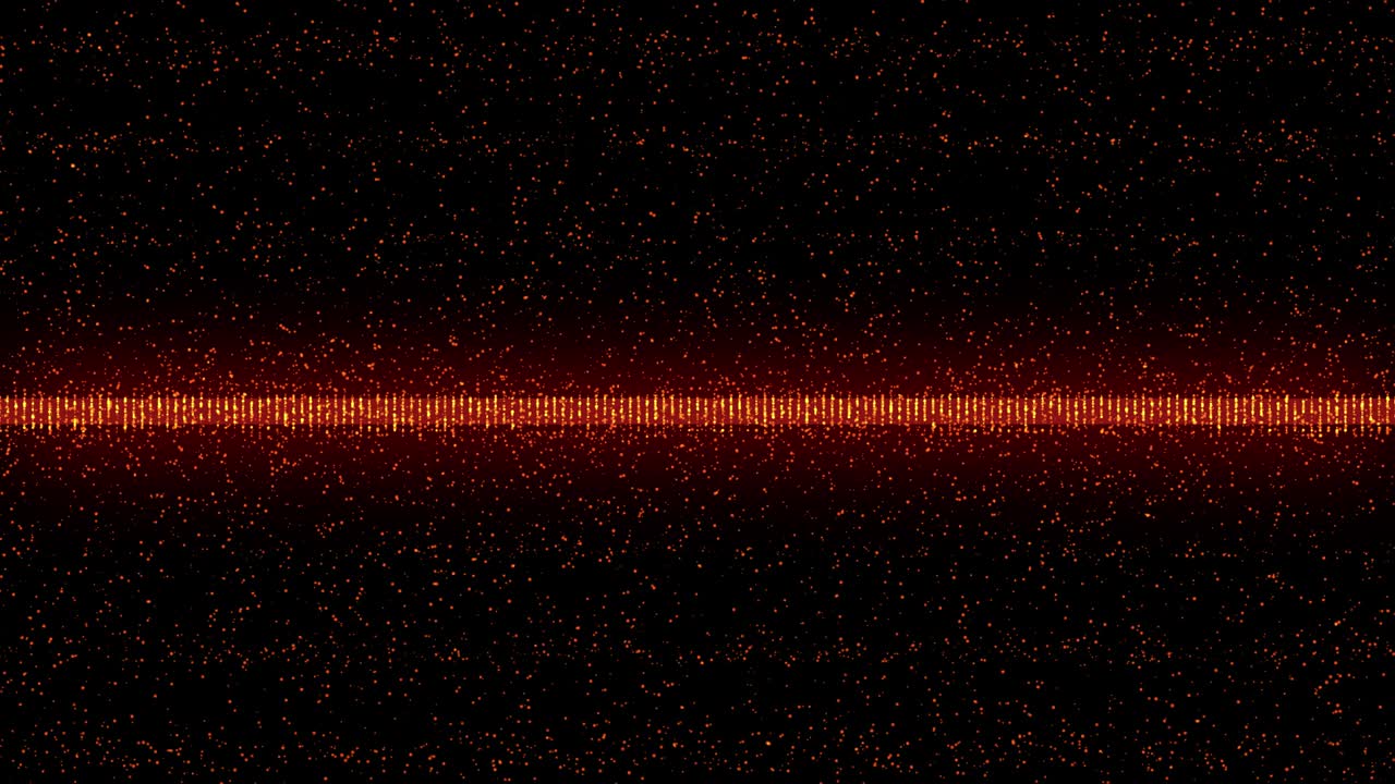 Abstract Particle Futuristic Cross Structure Line Dot Shooting Animation