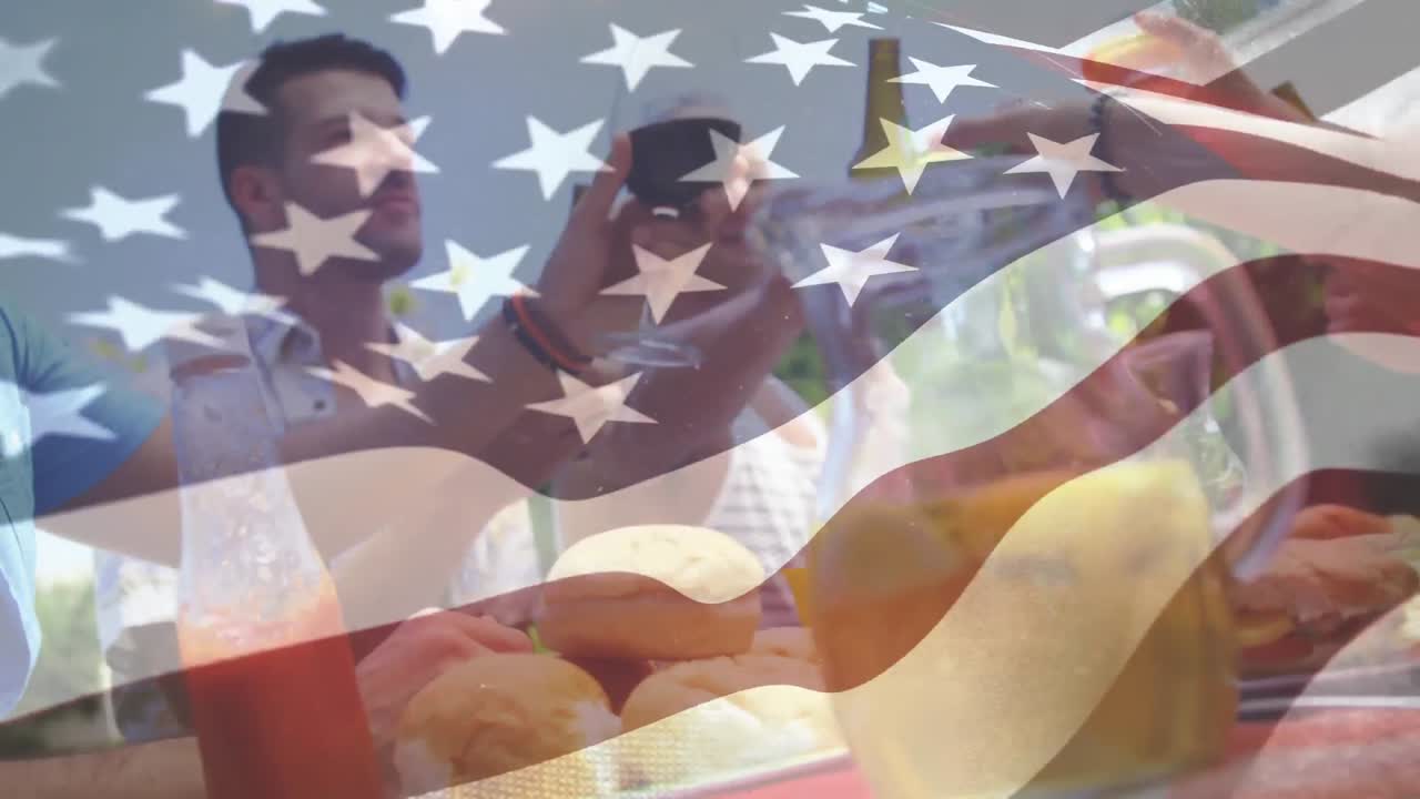 독립기념일 가족 피크닉