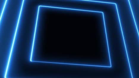 abstract background of blue glowing neon lines. seamless
