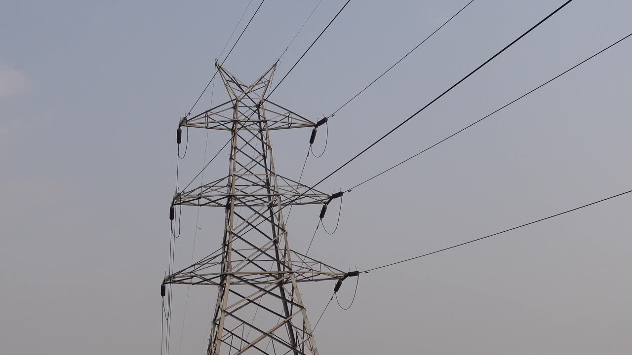 High Voltage Electrical Transmission Tower