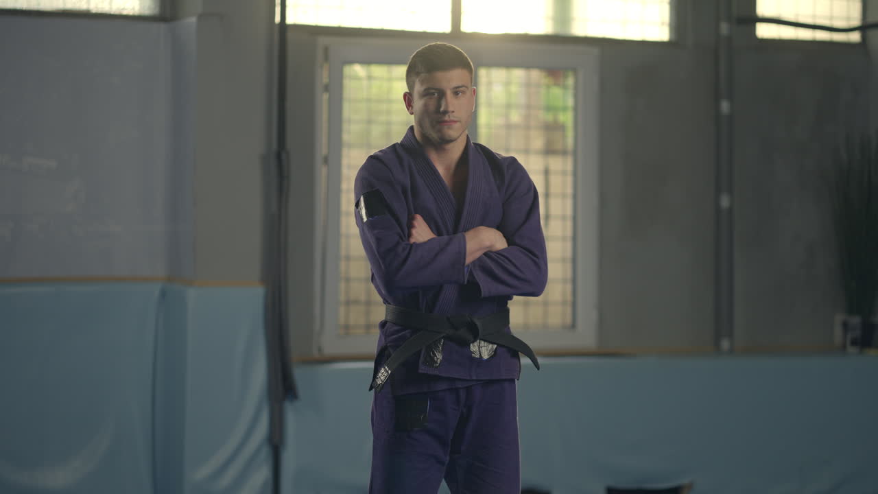 Man in Gi with Black Belt