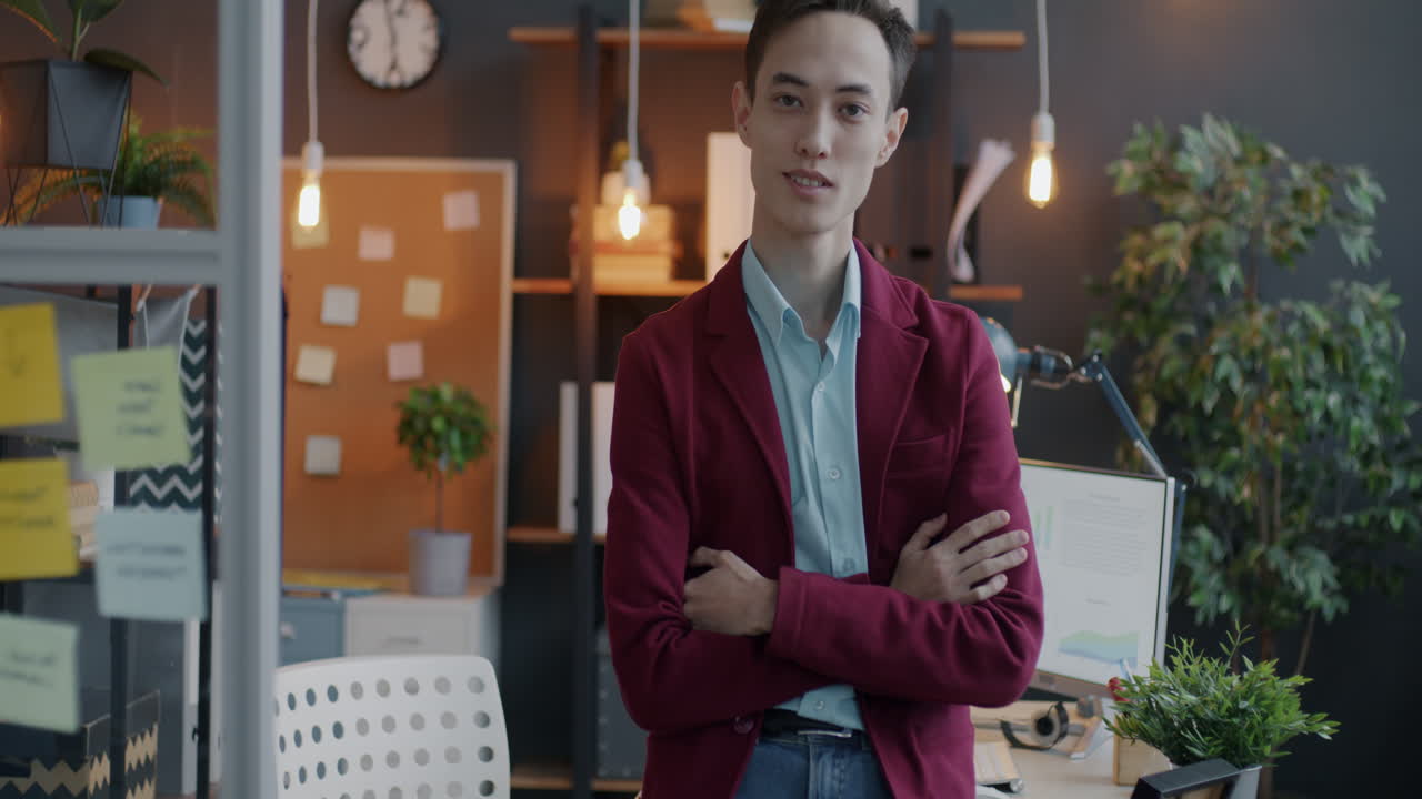 Young Professional in Modern Office