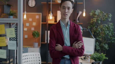young professional in modern office