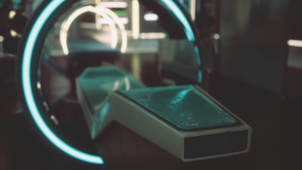 Futuristic mars transport station design showcases advanced technology