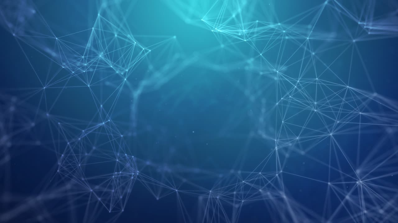 Abstract Network Connection Graphic