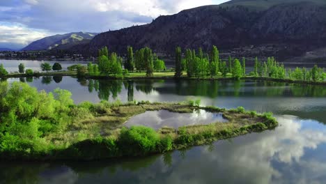 Fliegen-über-Den-Malerischen-State-Park-Leer