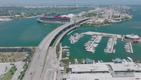 cruise ships and terminals at port miami