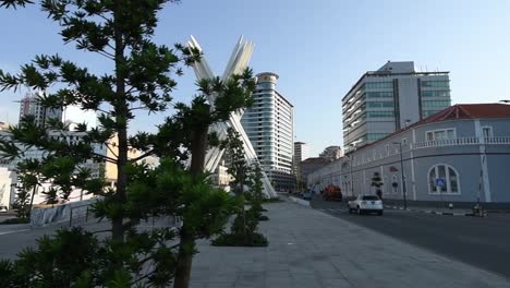 Denkmal-Für-Die-Toten,-Innenstadt,-Luanda,-Angola,-Nikon-D850-Auf-Reisen