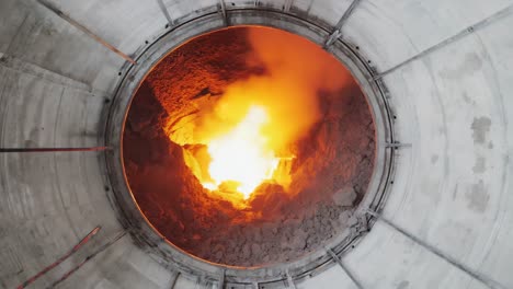 inside of a furnace