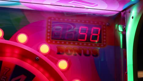 slot machine jackpot counter on game machine