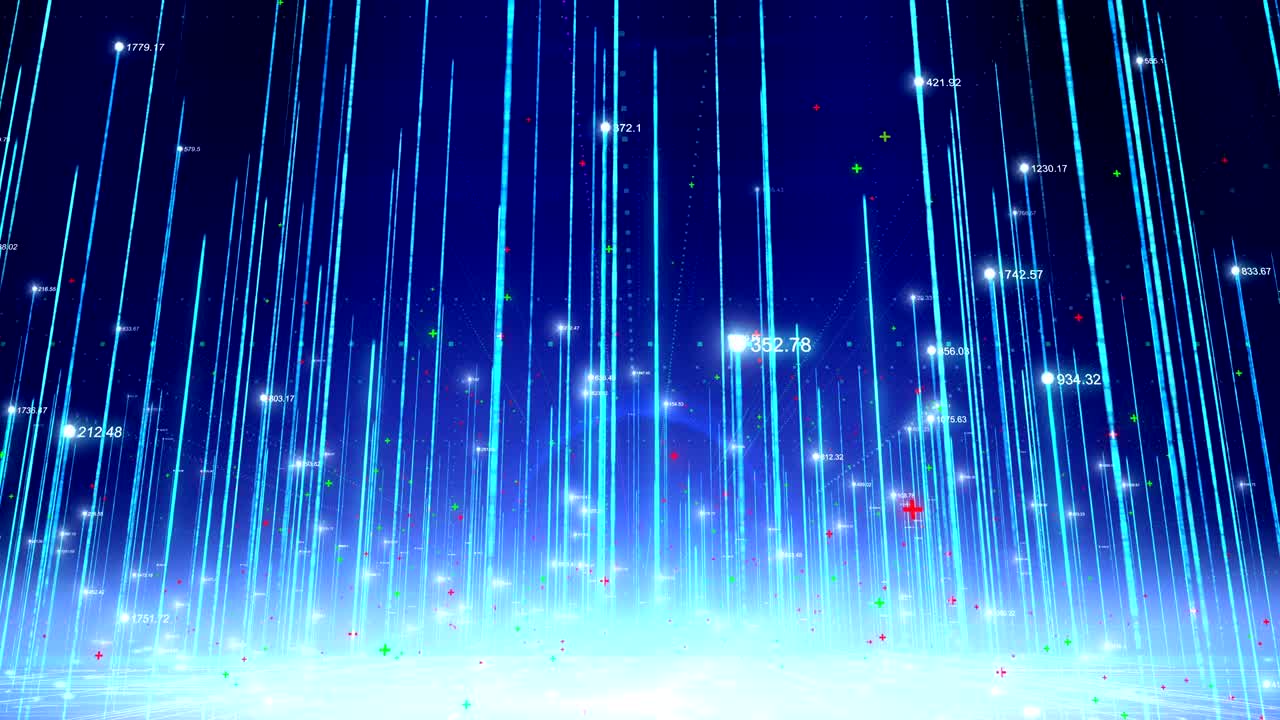 추상적인 디지털 배경 루프