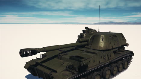 military-tank-in-the-white-desert