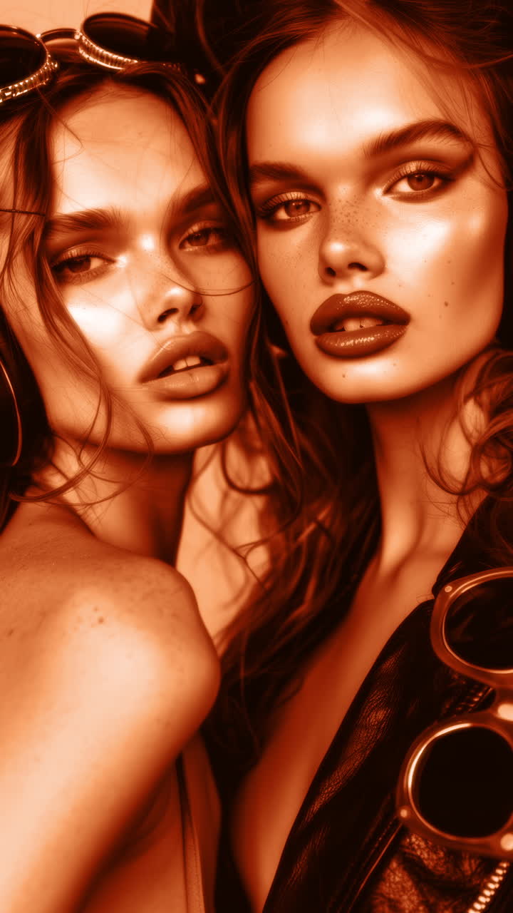 beautiful fashion models made with AI