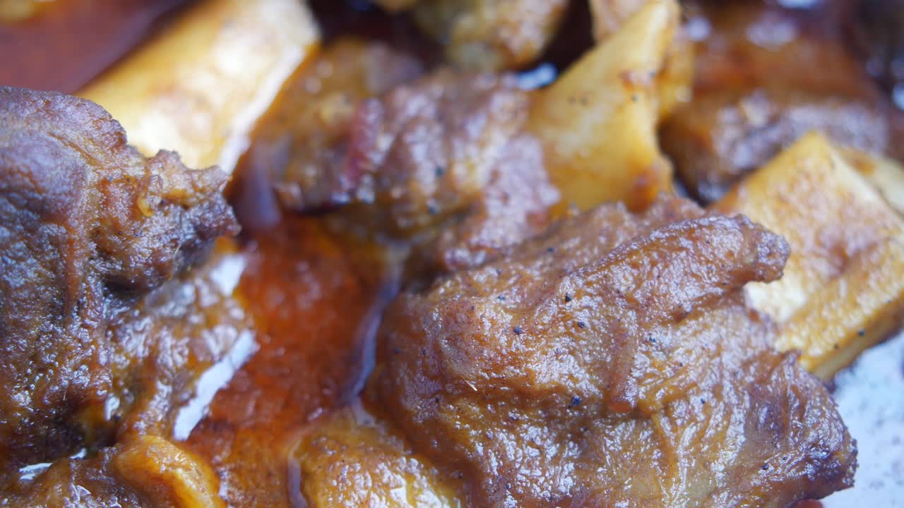 고기 김의 클로즈업