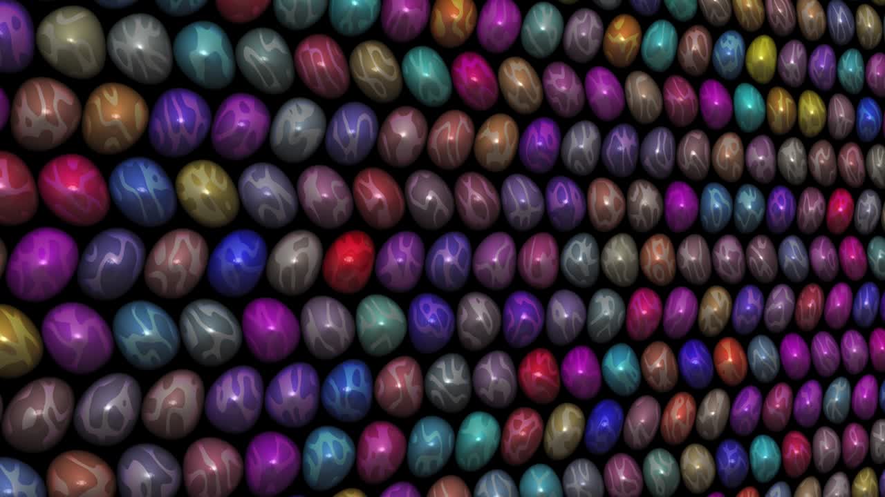 animación abstracta, fondo líquido, hermosa película de pintura digital, película de fondo abstracta, animación caleidoscopio video de stock