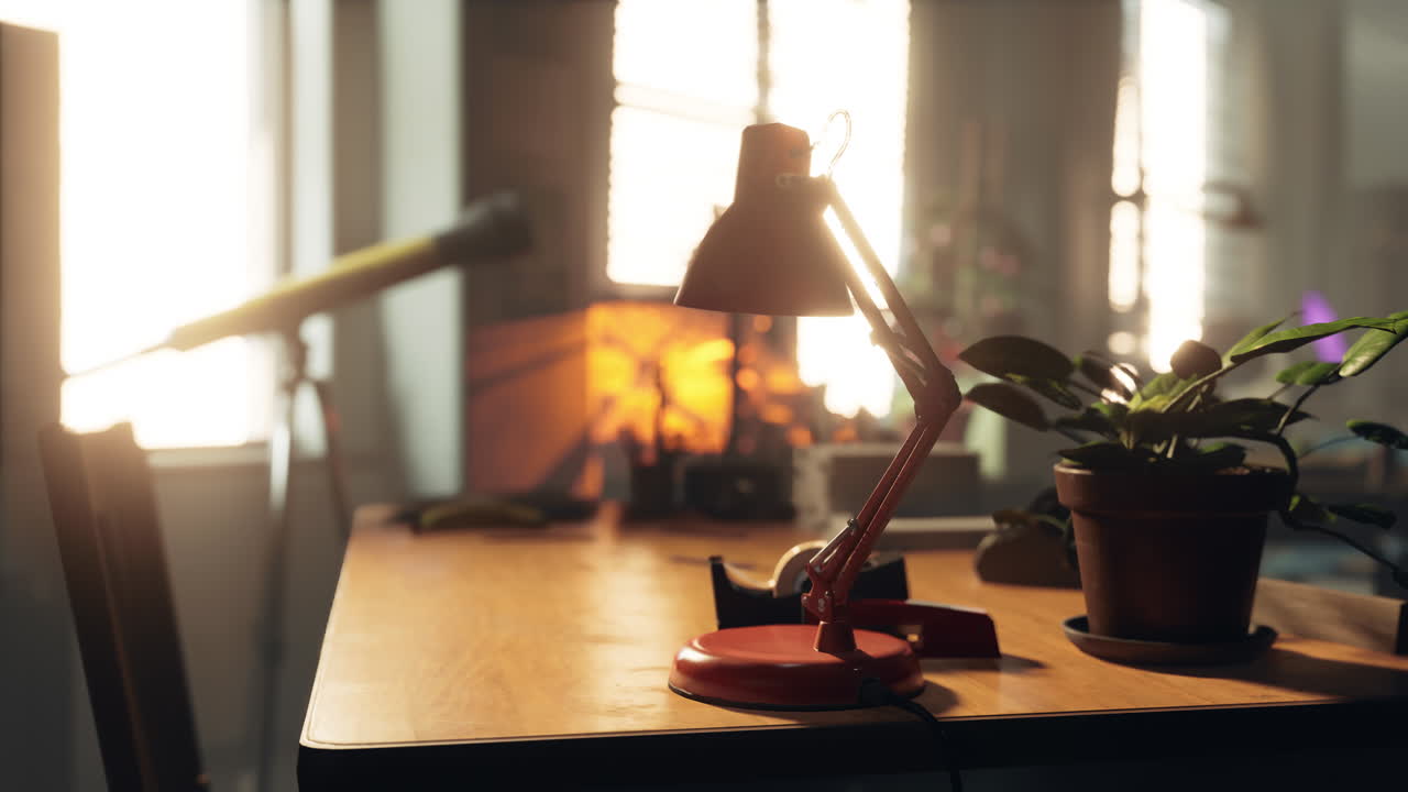 빛으로 쾌적한 홈 오피스 작업 공간