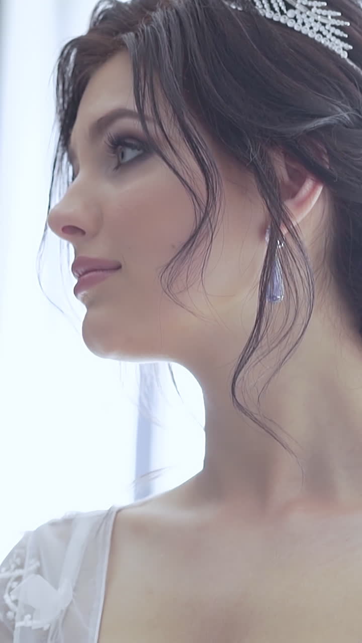 Beautiful Bride in White