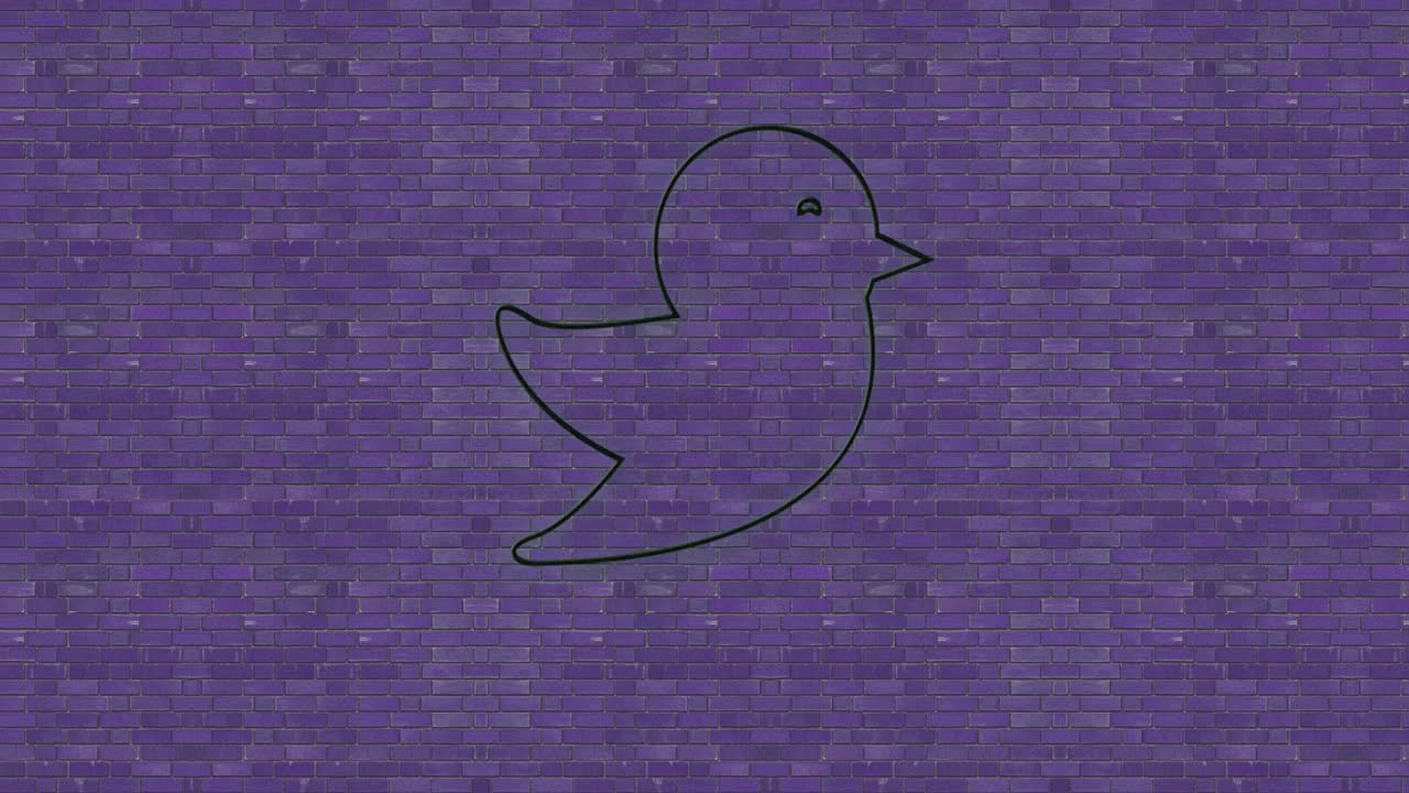 pulgares hacia abajo signo de neón en la pared de ladrillo 4k