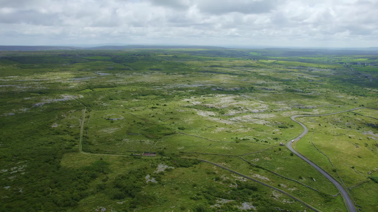 las vastas tierras altas del burren