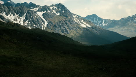 beautiful panoramic view of the mountains