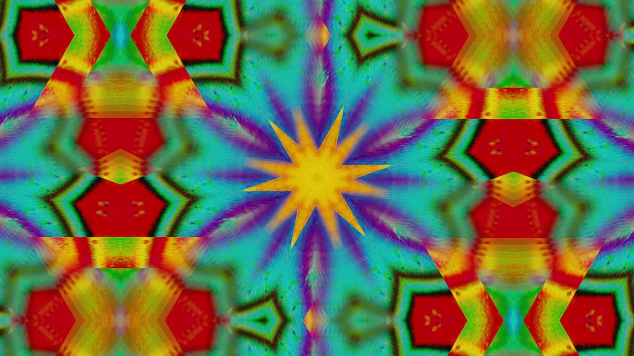 caleidoscopio de ensueño. efecto de error informático neón futurista psicodélico fondo iridescente