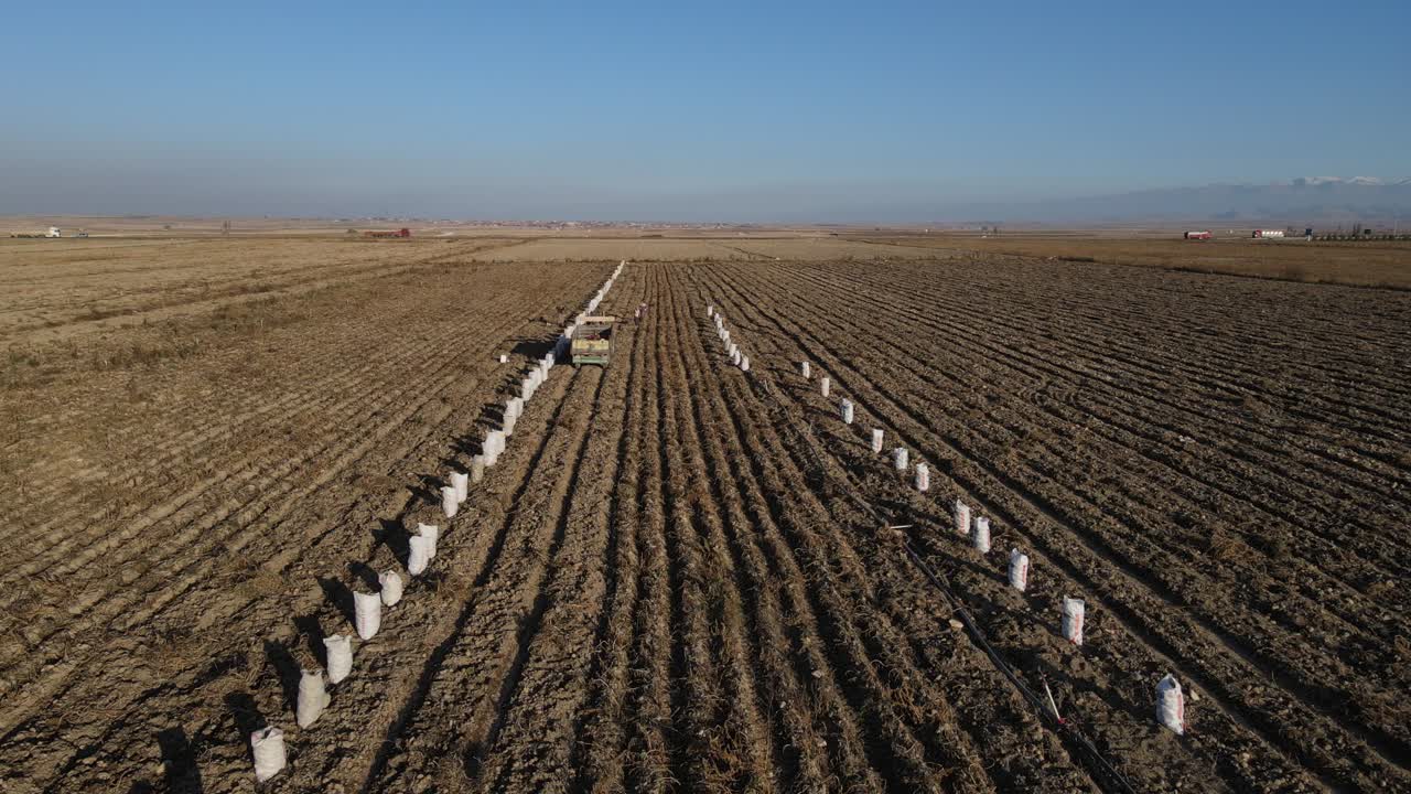 visión de la cosecha de drones en ninguna parte