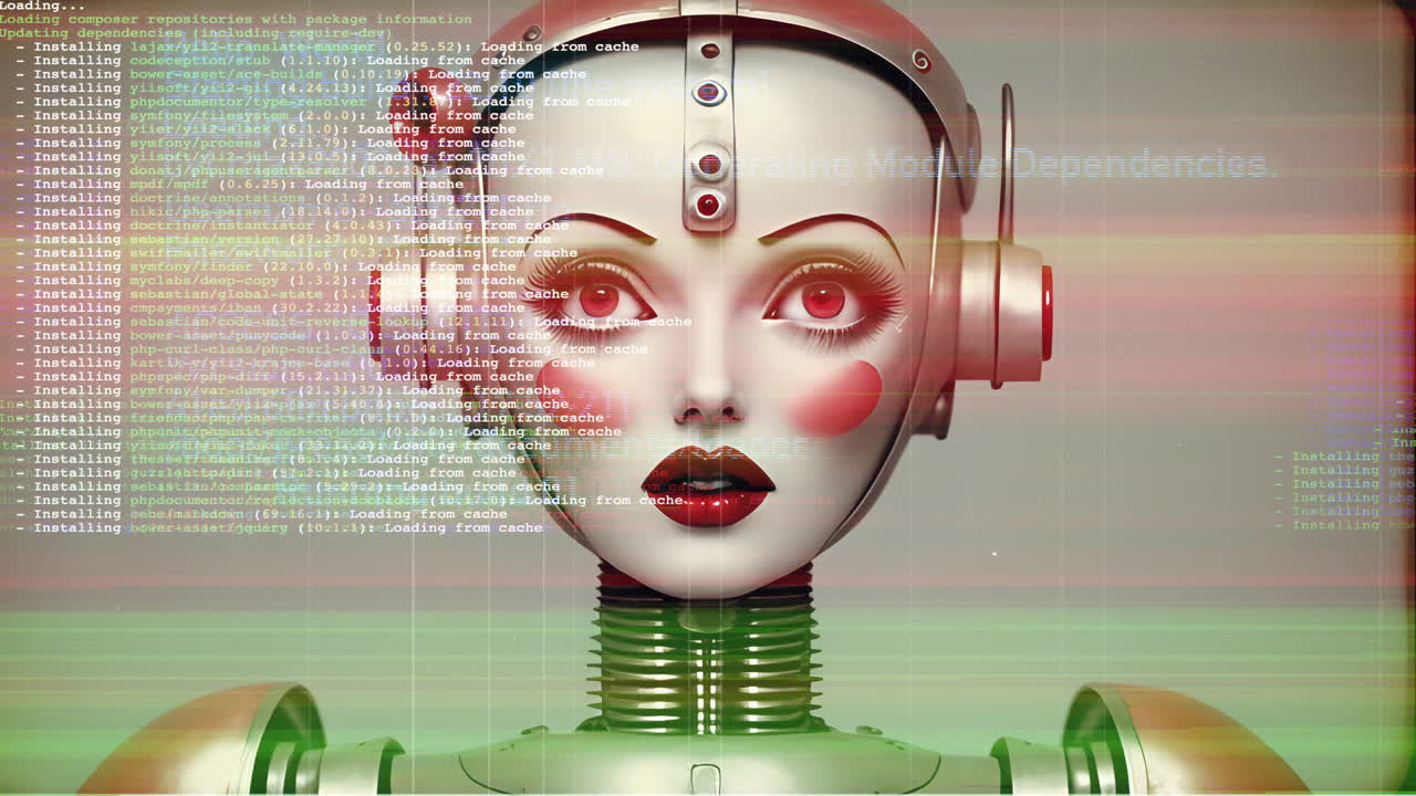 robots hechos con ia