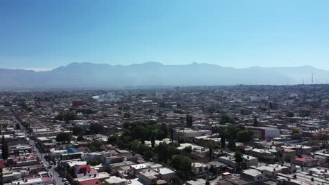 aerial view of saltillo, mexico, showcasing its cityscape and architecture