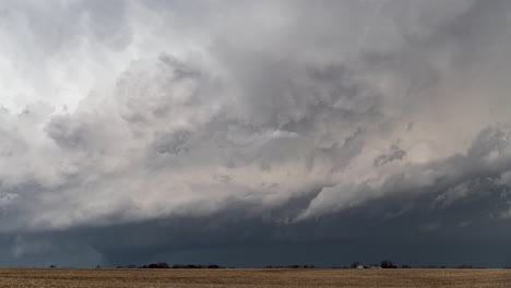 a wedge tornado touches down in rural iowa in the middle of the third largest 24-hour tornado outbreak in united states history